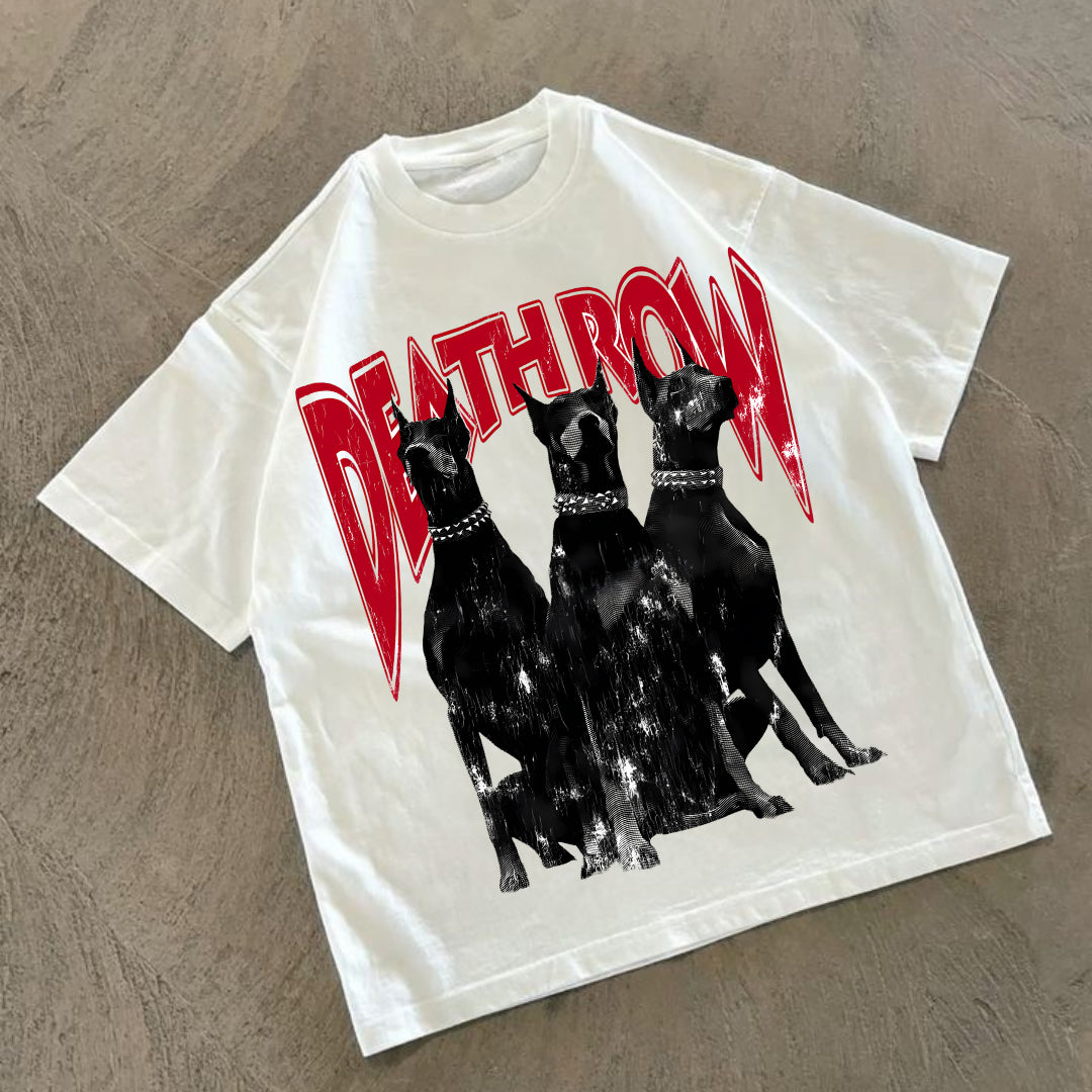 "Deathrow Dogs" Oversized Tee