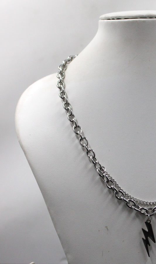 Retro Y2K Double Chain Necklace