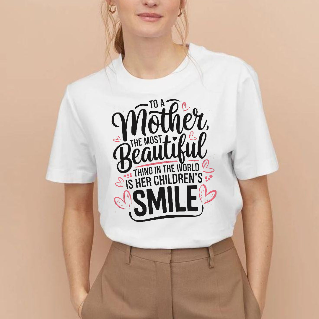 A Mother’s Greatest Beauty – Her Children’s Smile Tee