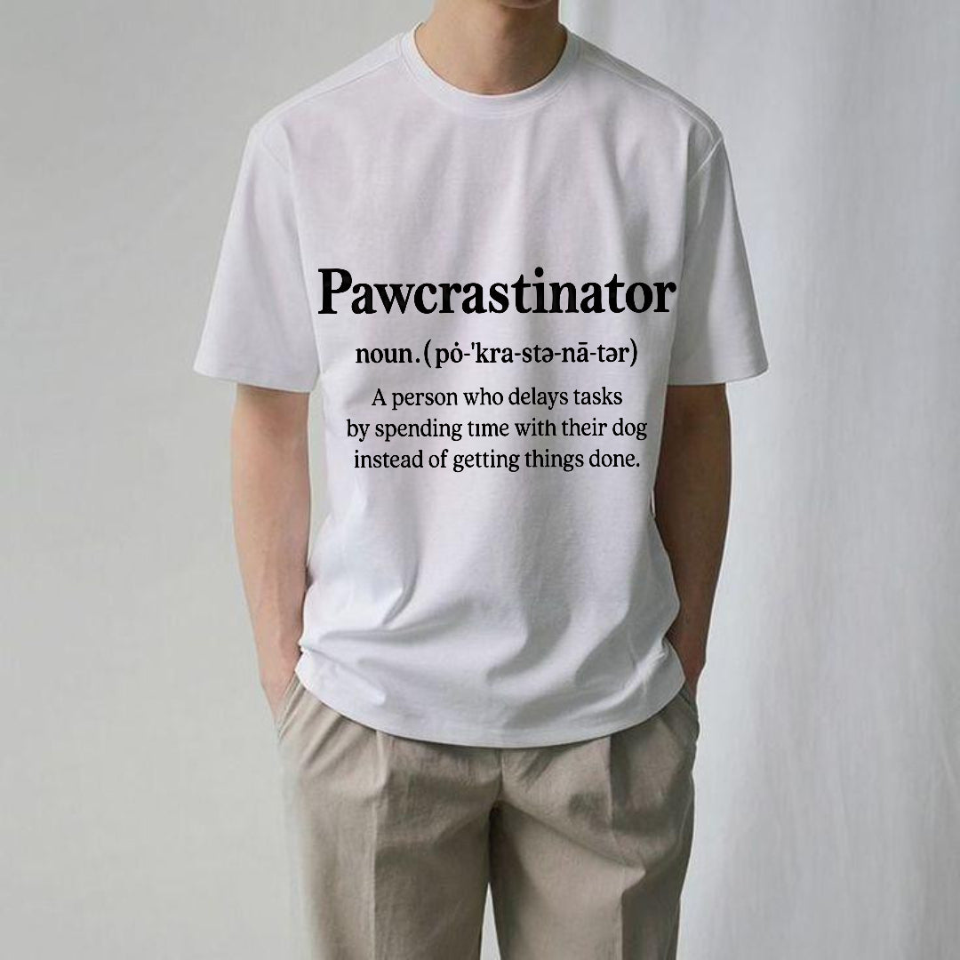 Pawcrastinator – The Ultimate Dog Lover Tee