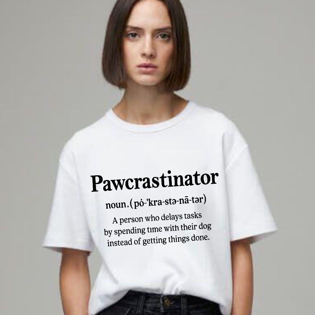 Pawcrastinator – The Ultimate Dog Lover Tee
