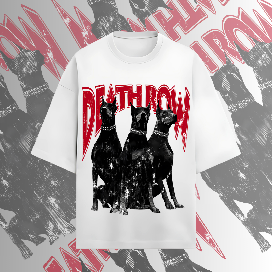 "Deathrow Dogs" Oversized Tee