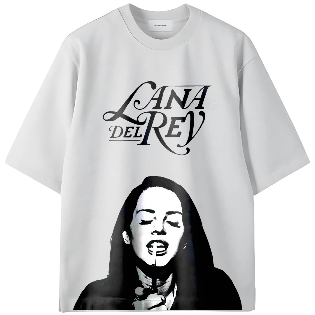 Lana Del Rey Vintage Aesthetic Graphic Oversized Tee