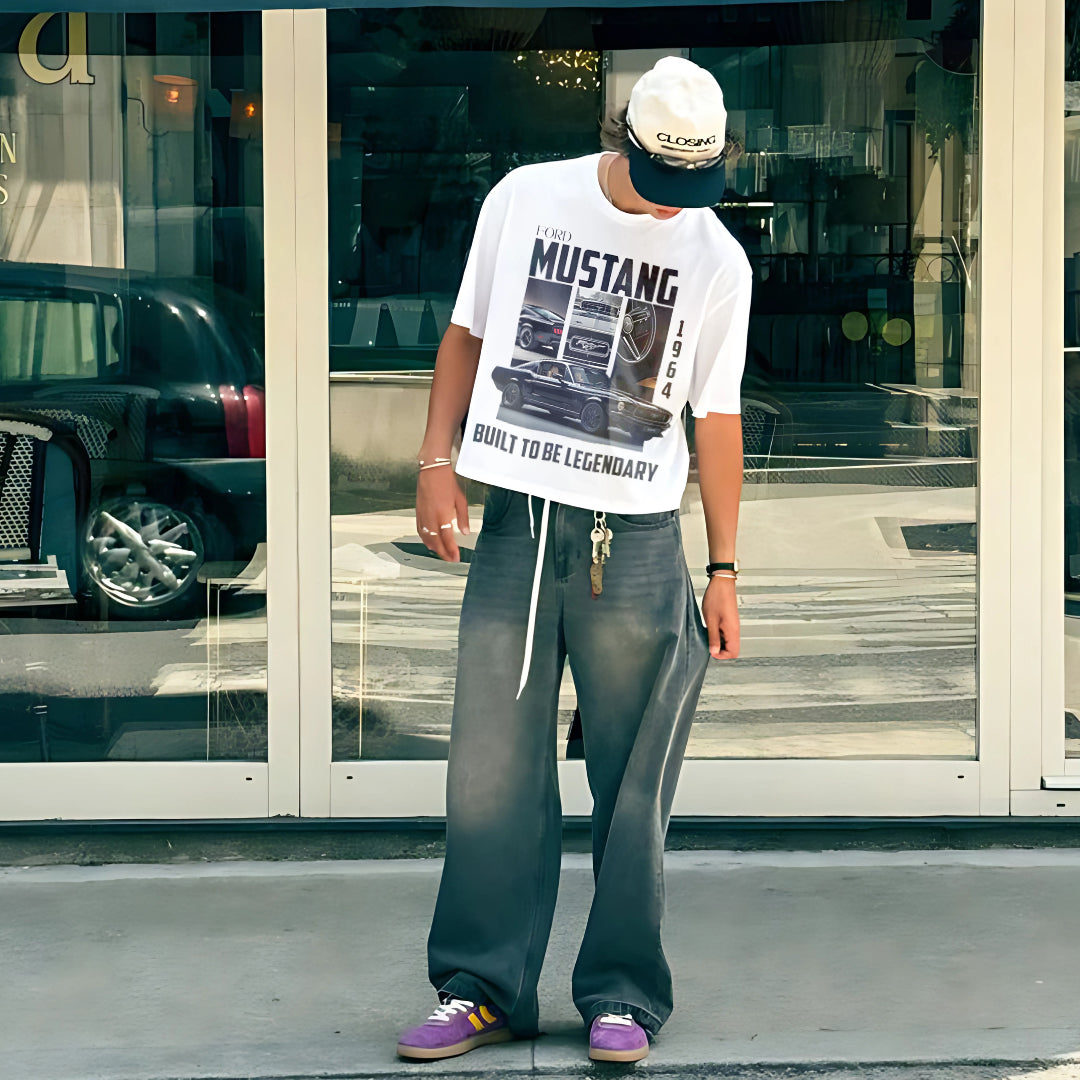 Ford Mustang 1964 Oversized Graphic Tee