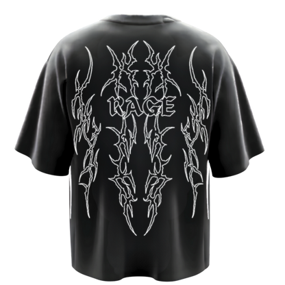 "RAGECORE" oversized tee
