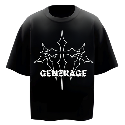 "RAGECORE" oversized tee