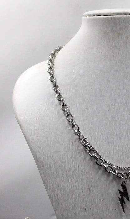 Retro Y2K Double Chain Necklace