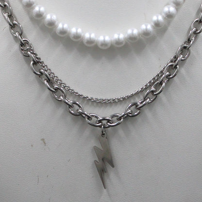 Retro Y2K Double Chain Necklace