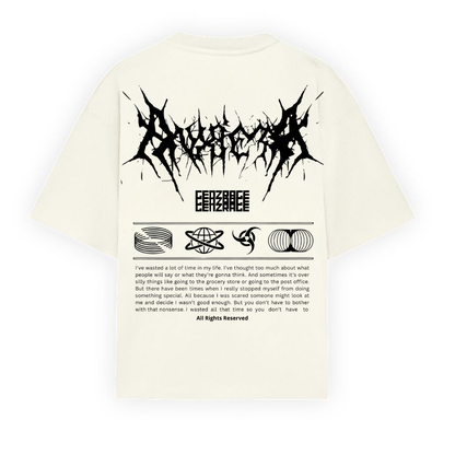 "WASTED TIME" Oversized Tee