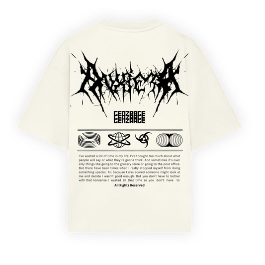 "WASTED TIME" Oversized Tee