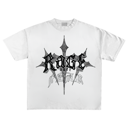 "RAGE OVER FEAR" Oversized Tee
