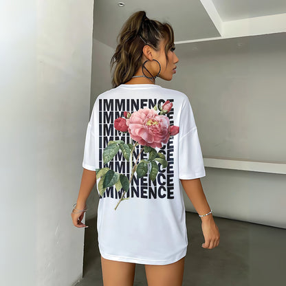 "Floral Imminence" - Oversized Statement Tee