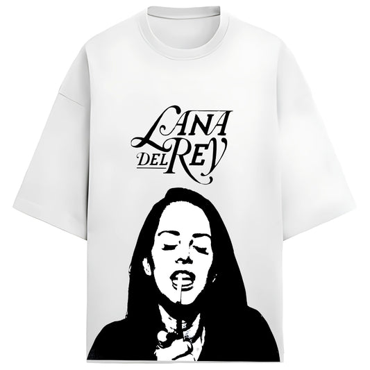 Lana Del Rey Vintage Aesthetic Graphic Oversized Tee